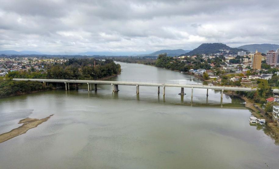 Ponte em  União da Vitória