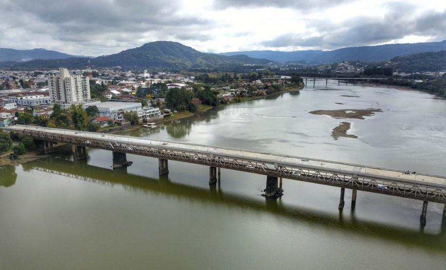 Ponte em  União da Vitória