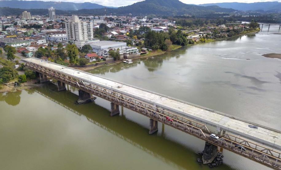 Ponte em  União da Vitória