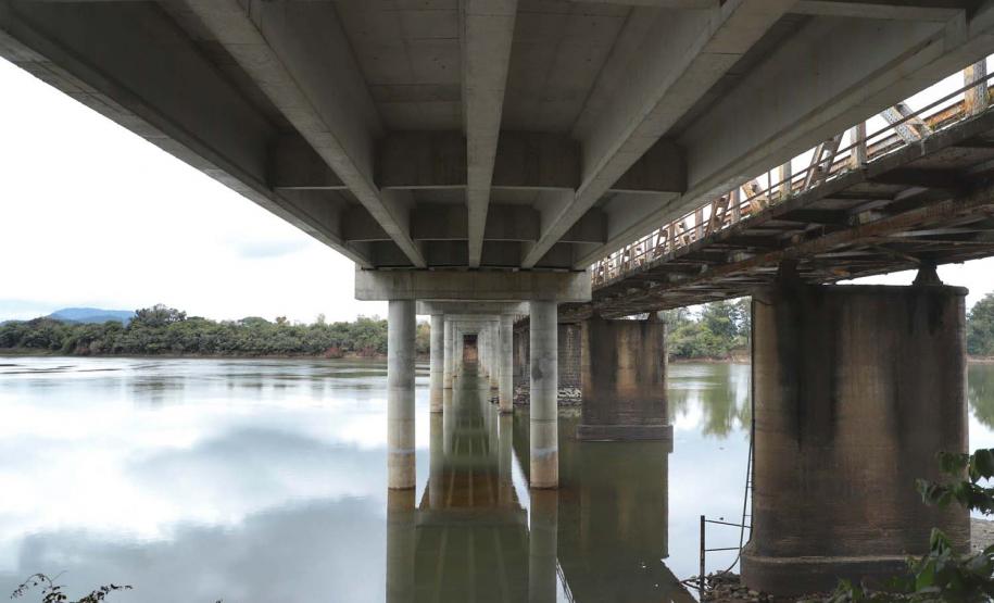 Ponte em  União da Vitória