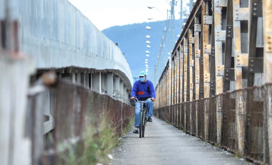 Ponte em  União da Vitória
