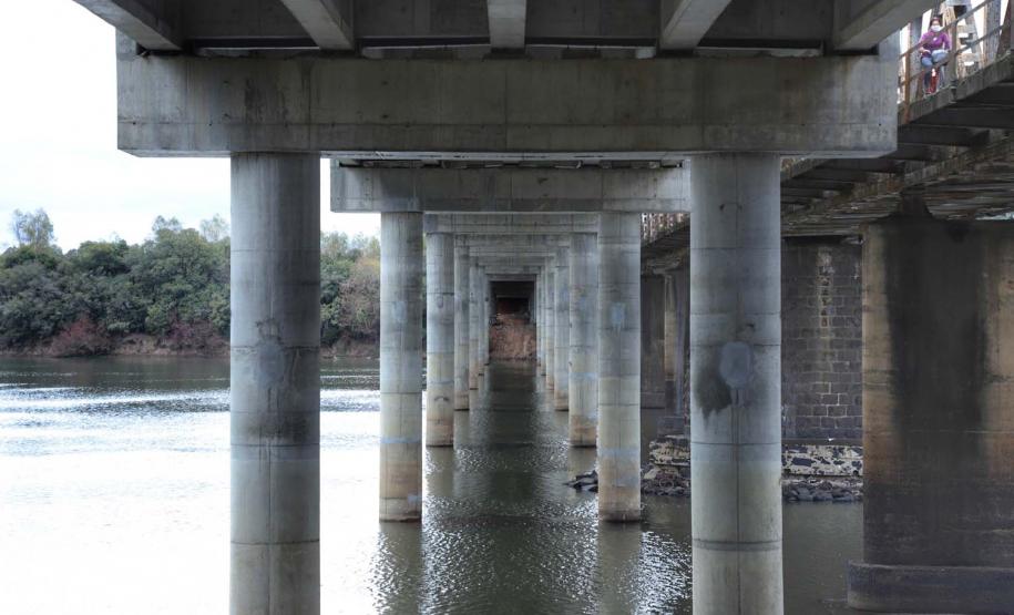 Ponte em  União da Vitória
