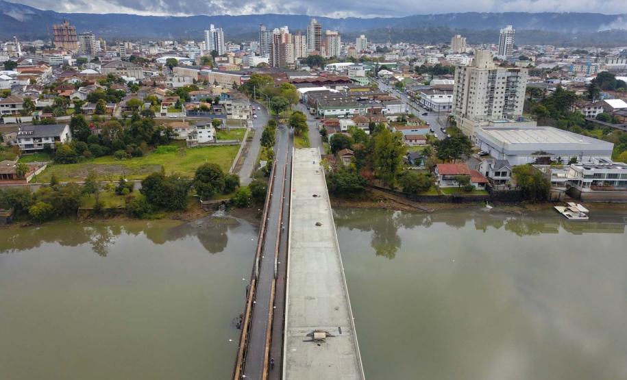 Ponte em  União da Vitória