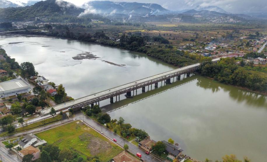 Ponte em  União da Vitória