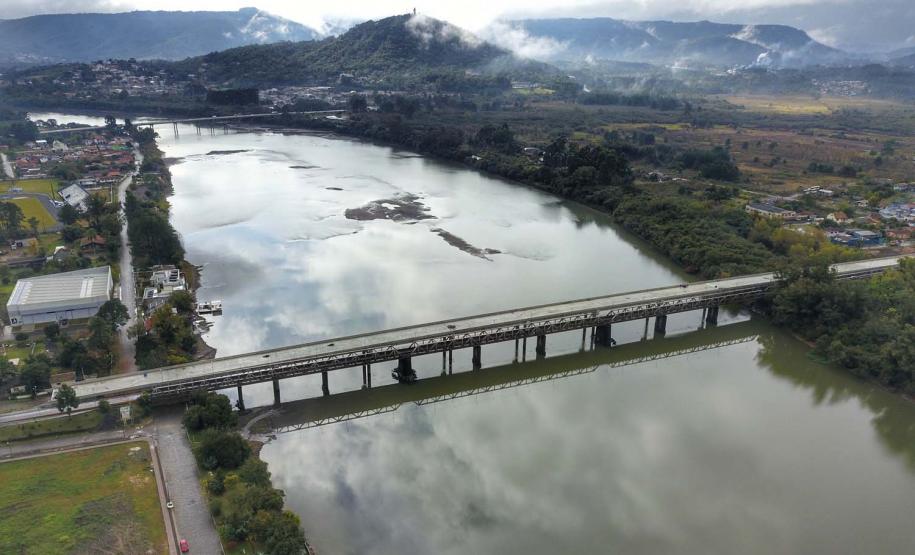 Ponte em  União da Vitória