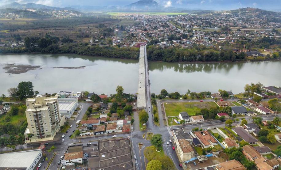 Ponte em  União da Vitória