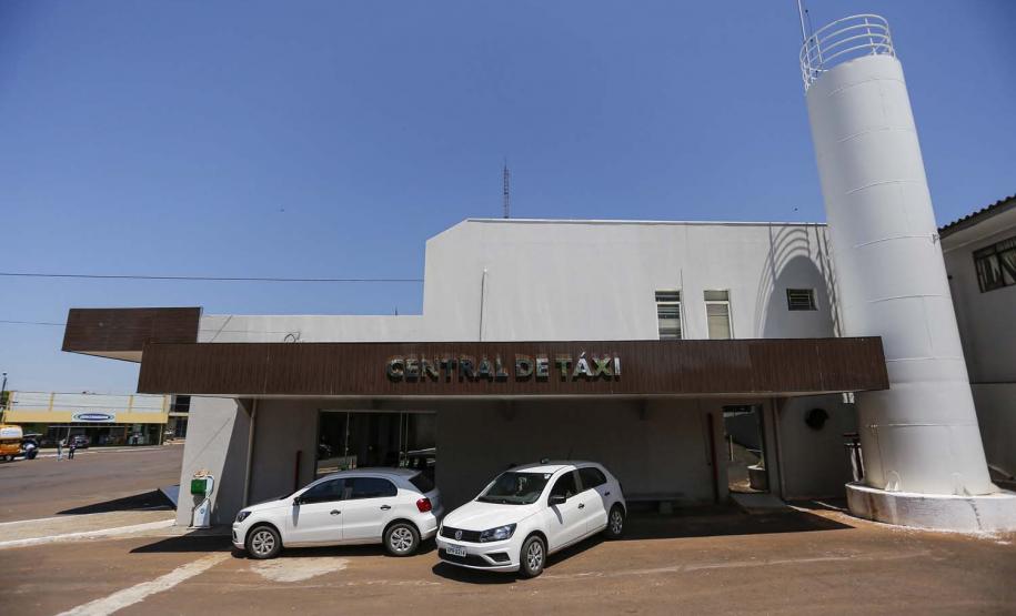 Reforma da rodoviárai da cidade de Guaraniaçu- Foto : Jonathan Campos / AEN