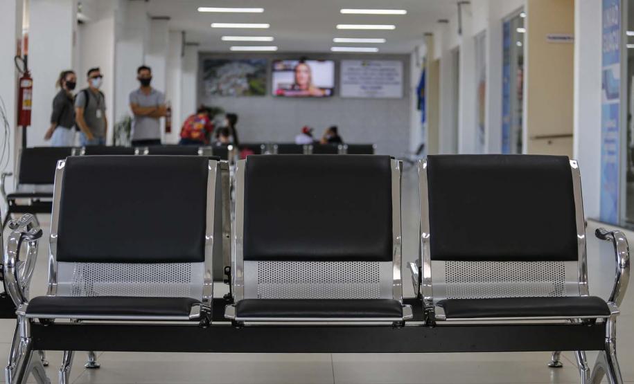 Reforma da rodoviárai da cidade de Guaraniaçu- Foto : Jonathan Campos / AEN