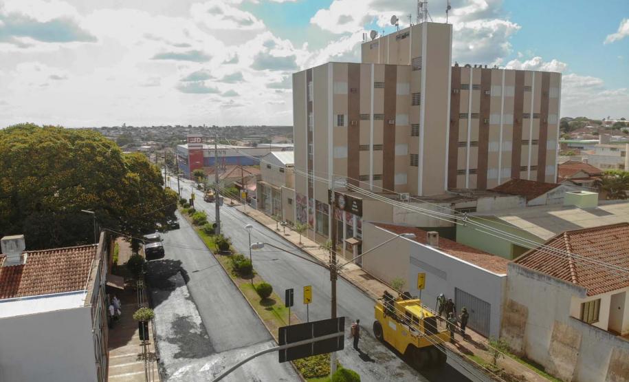 Rua Goias em Andirá