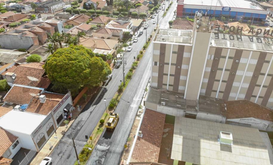 Rua Goias em Andirá