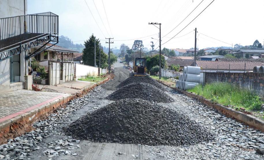 Revitalização de ruas garante mais conforto aos moradores de Mallet