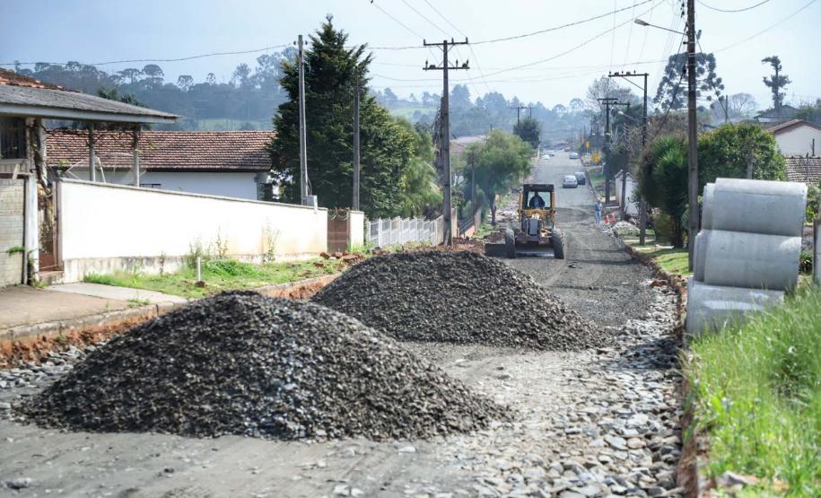 Revitalização de ruas garante mais conforto aos moradores de Mallet