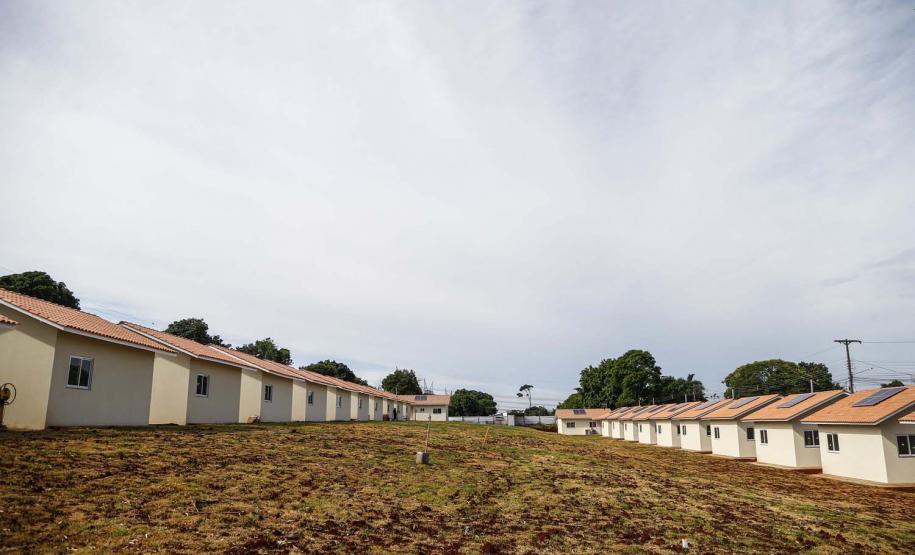 Casas vão atender famílias que vivem em área de risco em Foz do Iguaçu