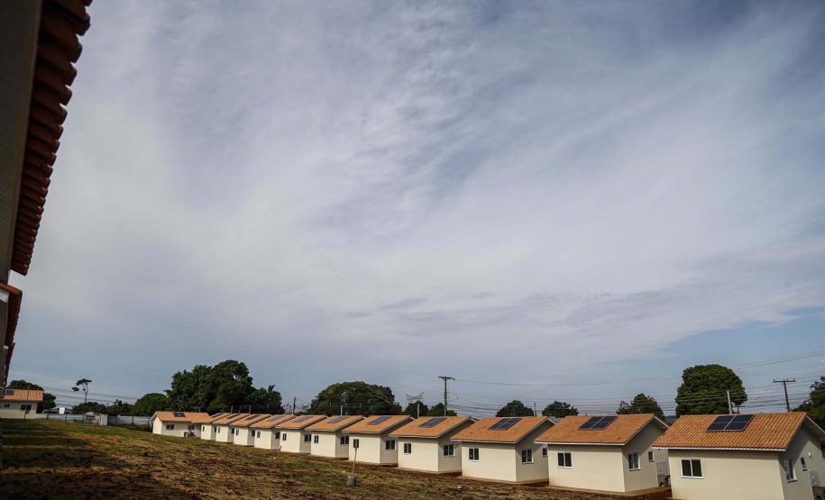 Casas vão atender famílias que vivem em área de risco em Foz do Iguaçu
