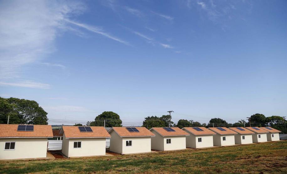 Casas vão atender famílias que vivem em área de risco em Foz do Iguaçu