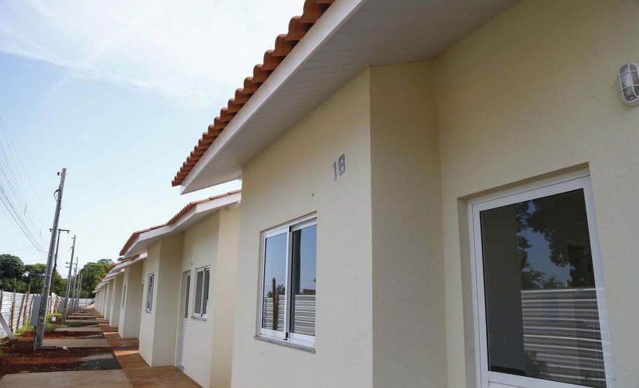 Casas vão atender famílias que vivem em área de risco em Foz do Iguaçu