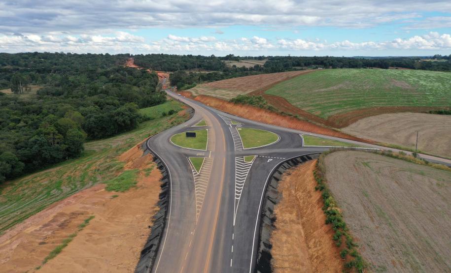 PR-364 entre Irati e São Mateus do Sul