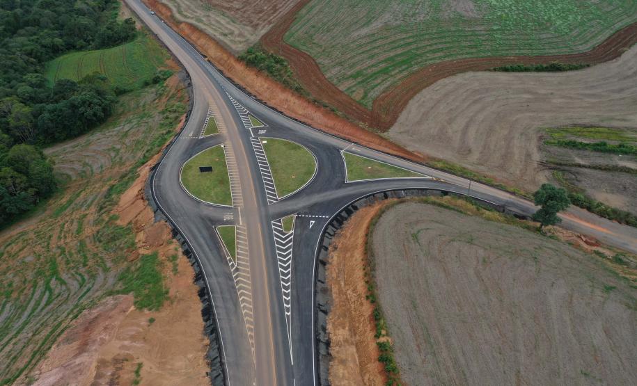 PR-364 entre Irati e São Mateus do Sul