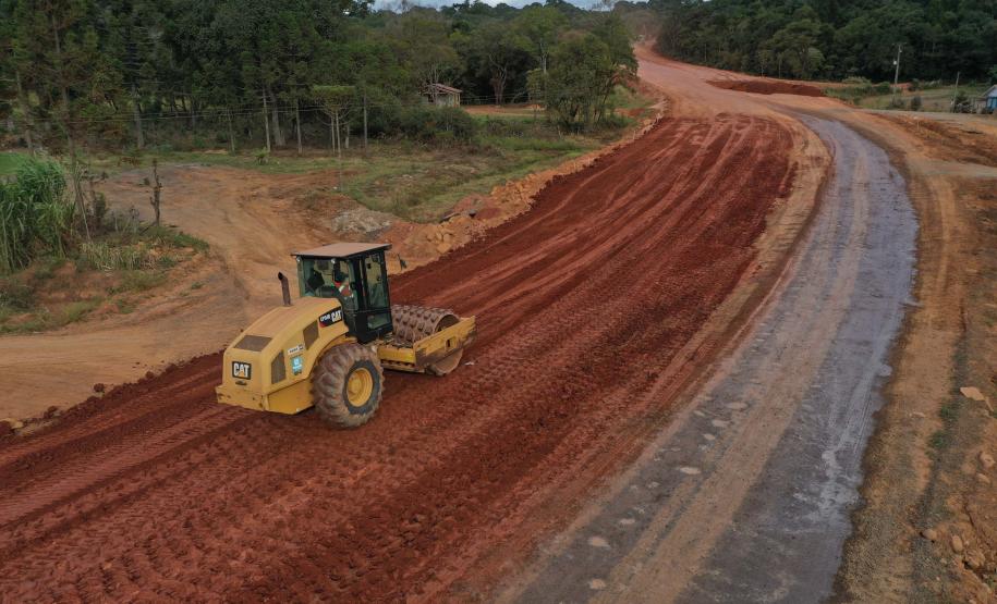 PR-364 entre Irati e São Mateus do Sul