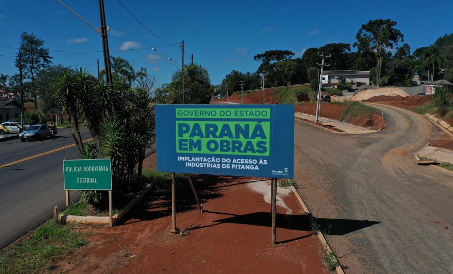 Acesso ao setor industrial de Pitanga