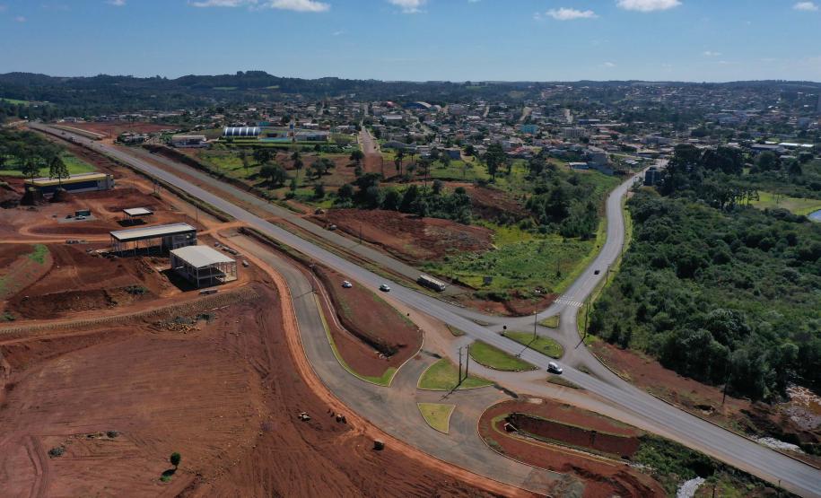 Acesso ao setor industrial de Pitanga